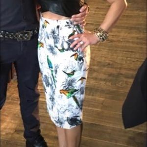 High waisted Catherine Malandrino skirt